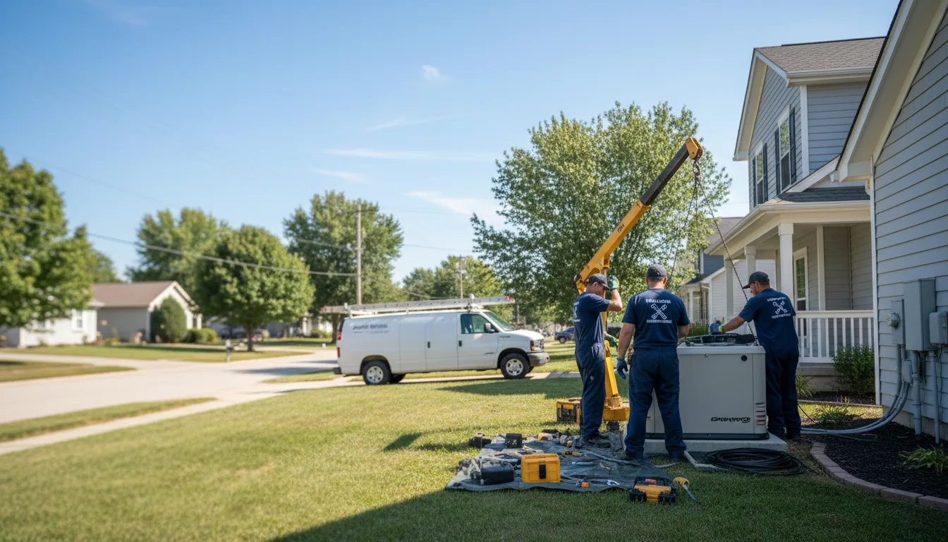 Generator Installation in Moline, MI near me